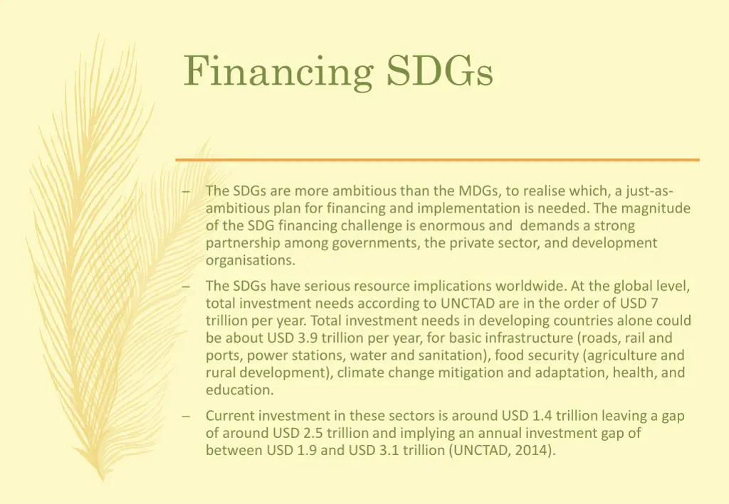 financing sdgs