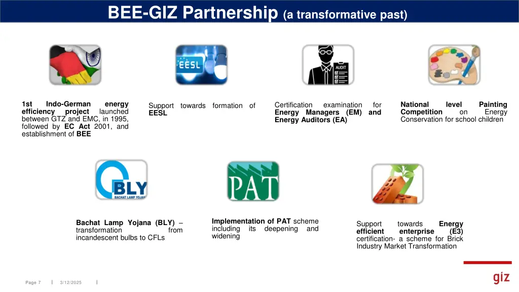 bee giz partnership a transformative past
