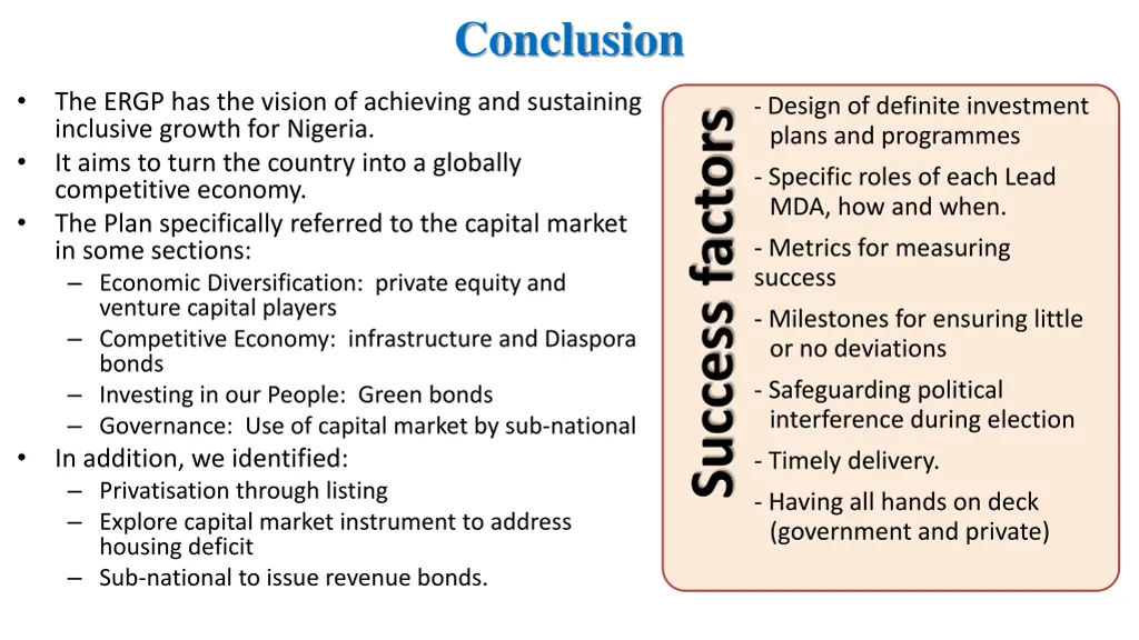 conclusion