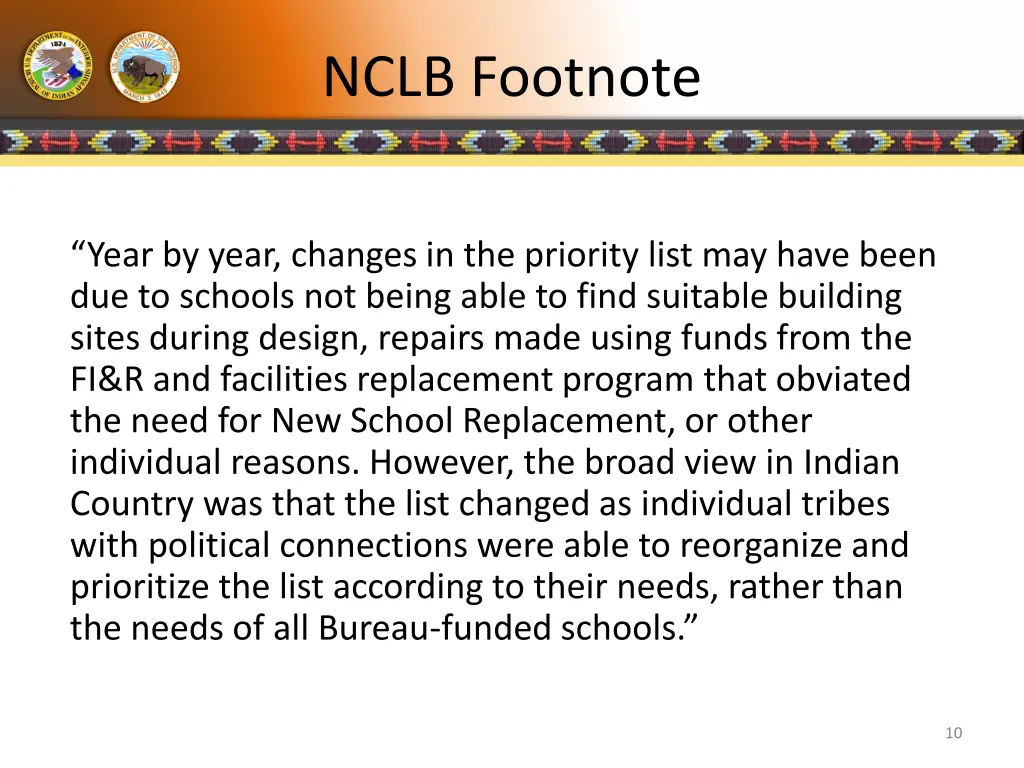 nclb footnote