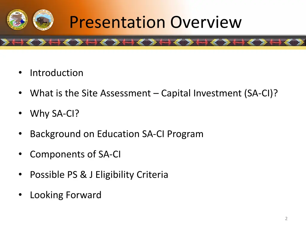 presentation overview