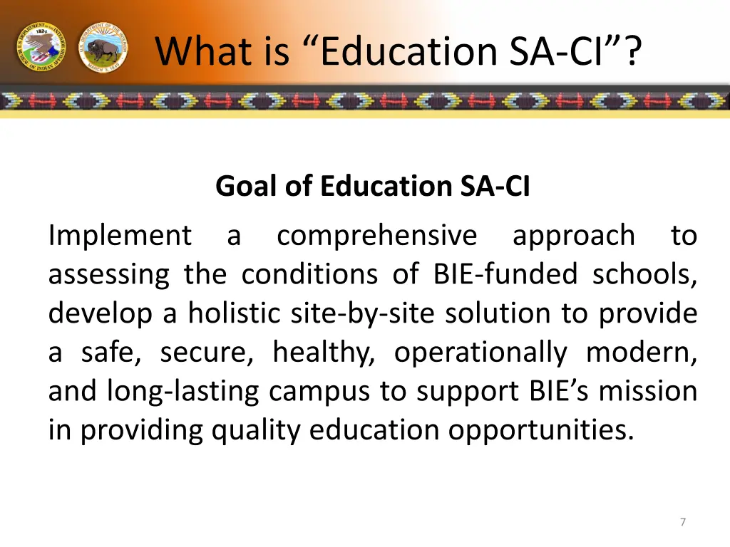 what is education sa ci