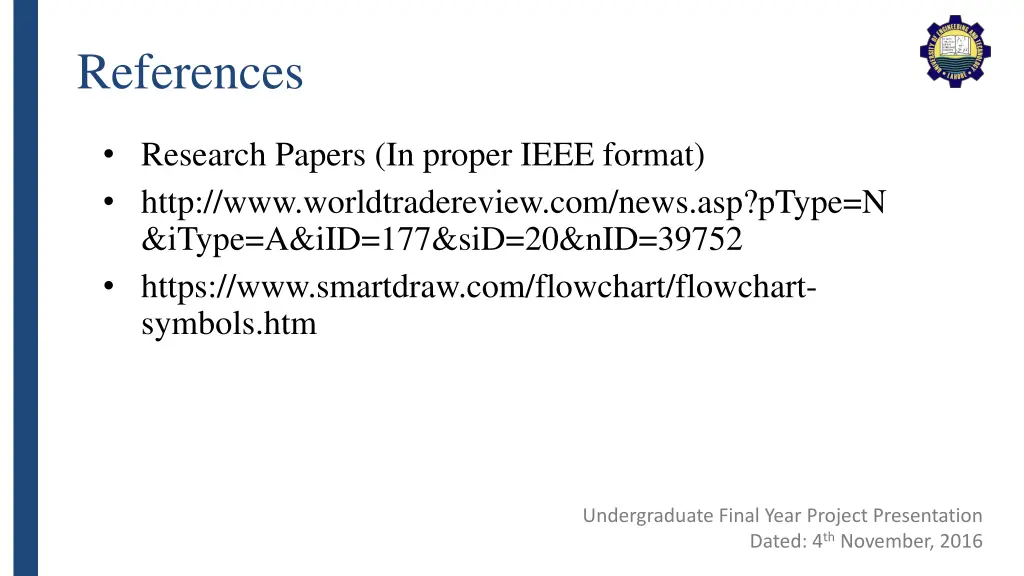 references