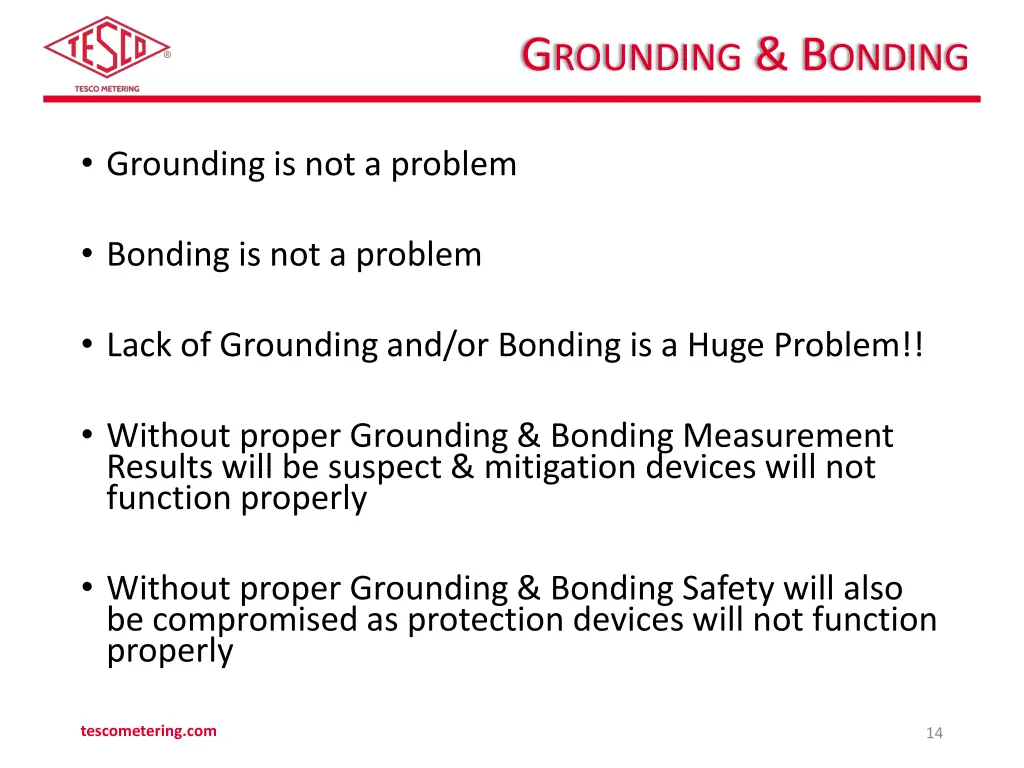 g rounding b onding
