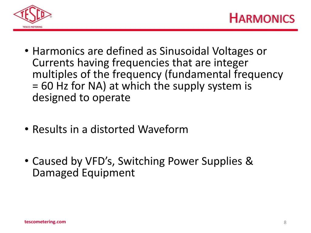 h armonics