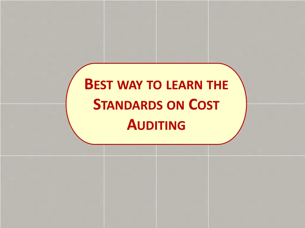 b est way to learn the s tandards