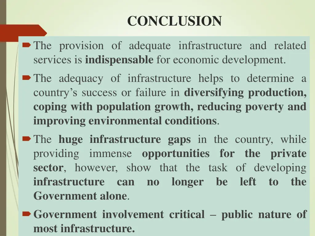 conclusion