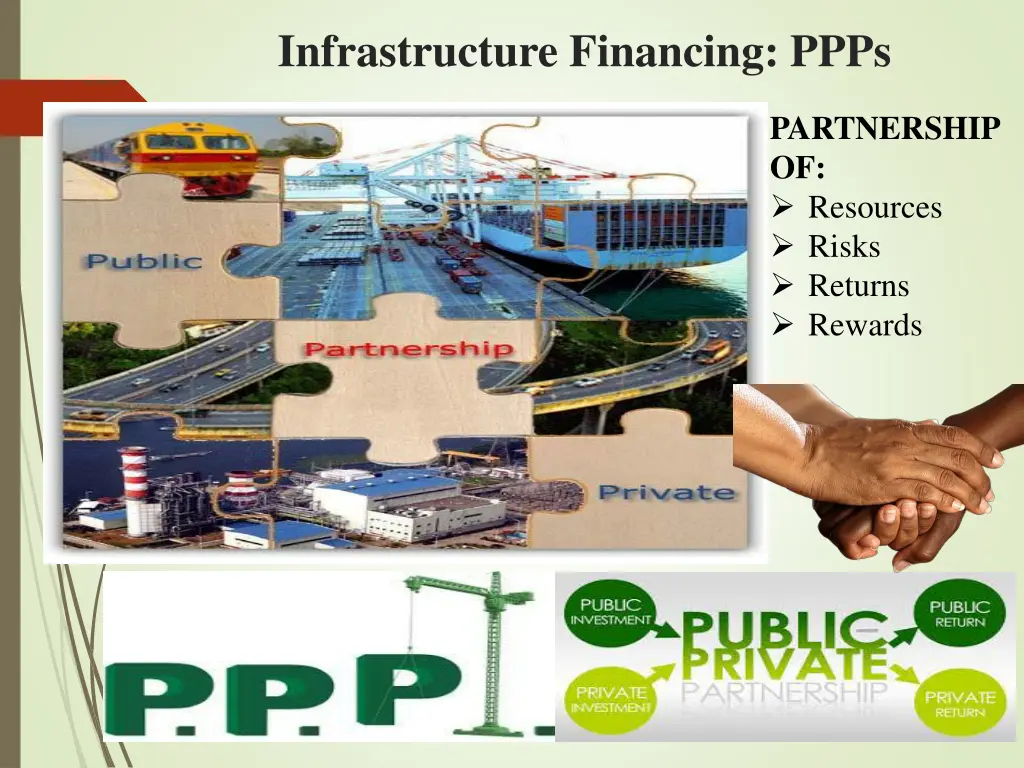infrastructure financing ppps