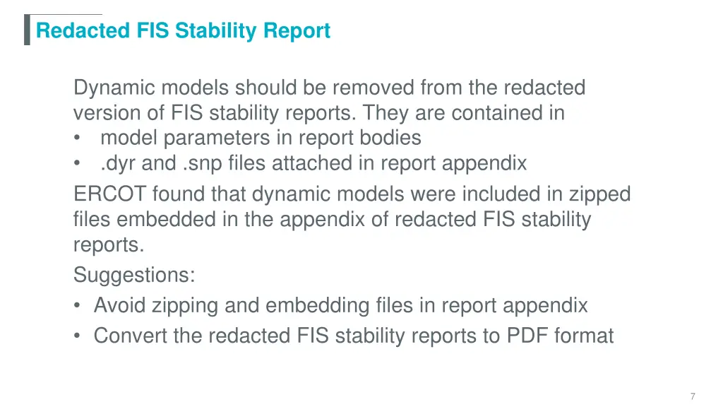 redacted fis stability report
