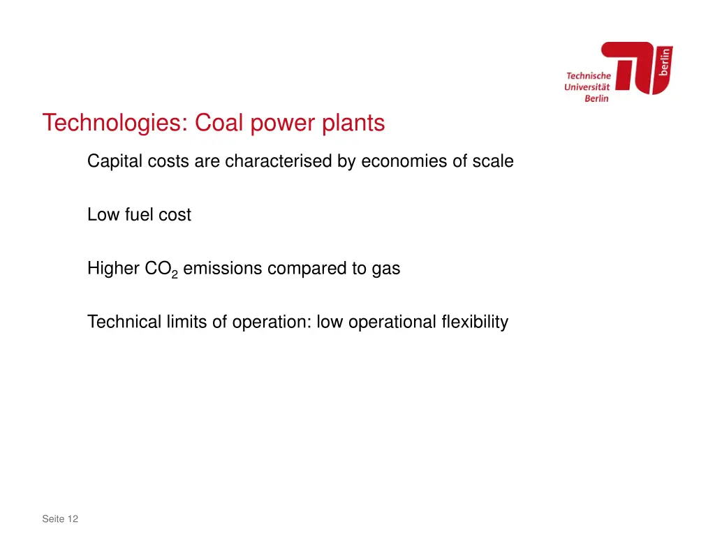 technologies coal power plants