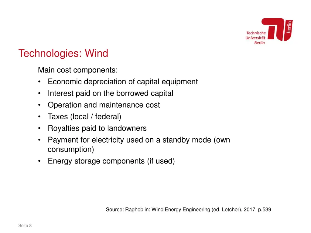 technologies wind