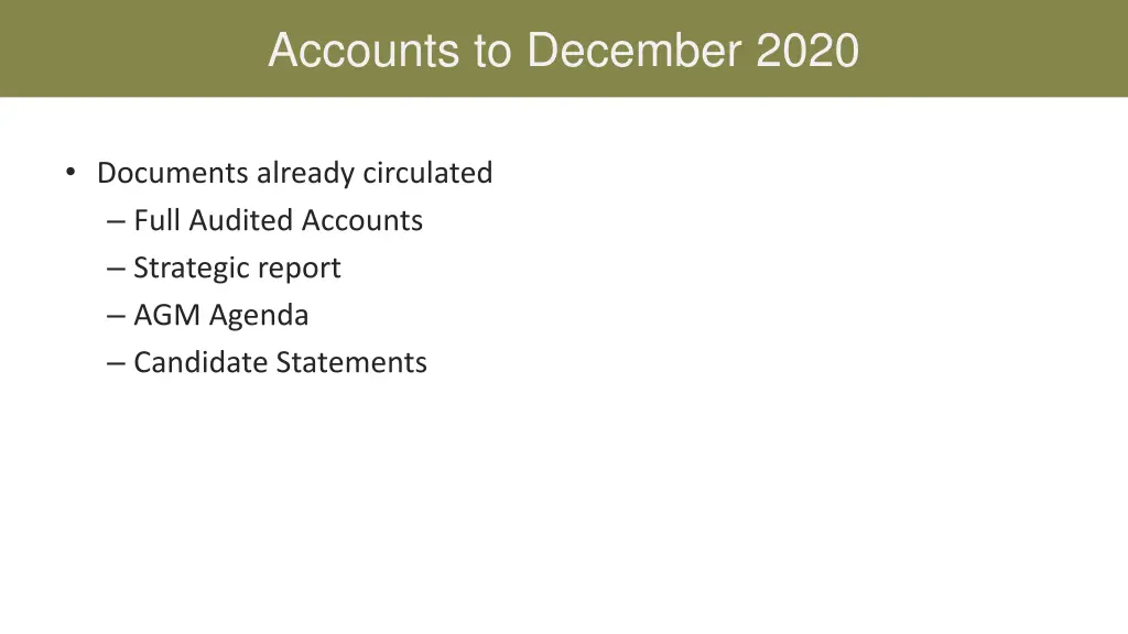 accounts to december 2020