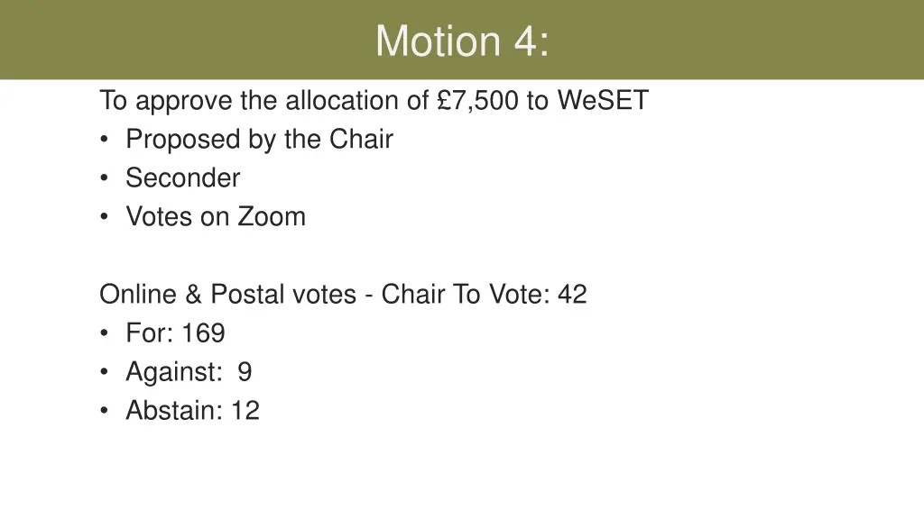 motion 4