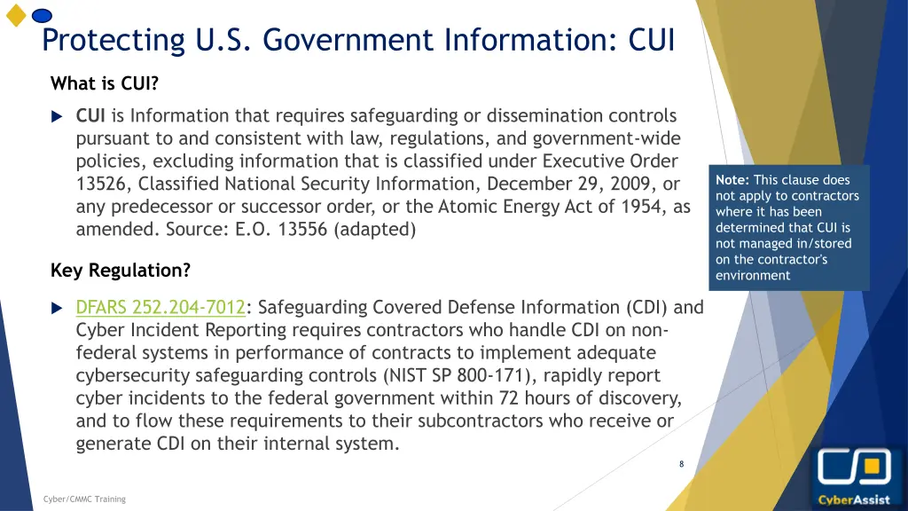 protecting u s government information cui