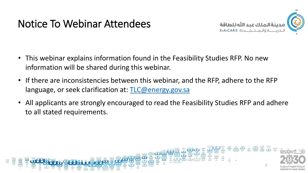 notice to webinar attendees notice to webinar