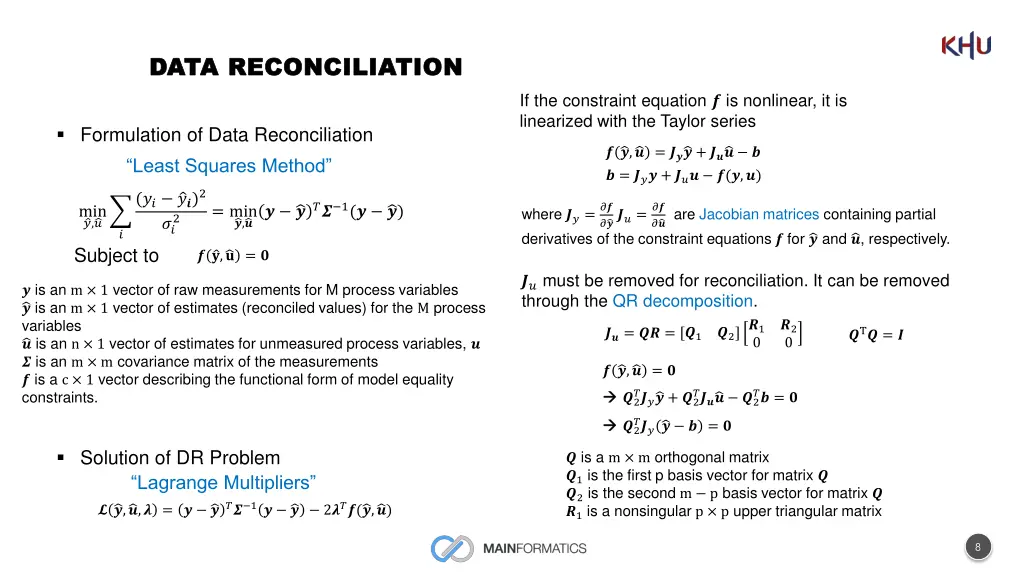 data reconciliation data reconciliation