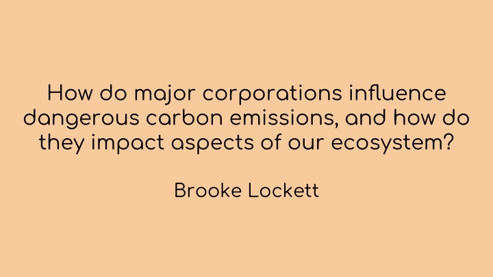 how do major corporations influence dangerous