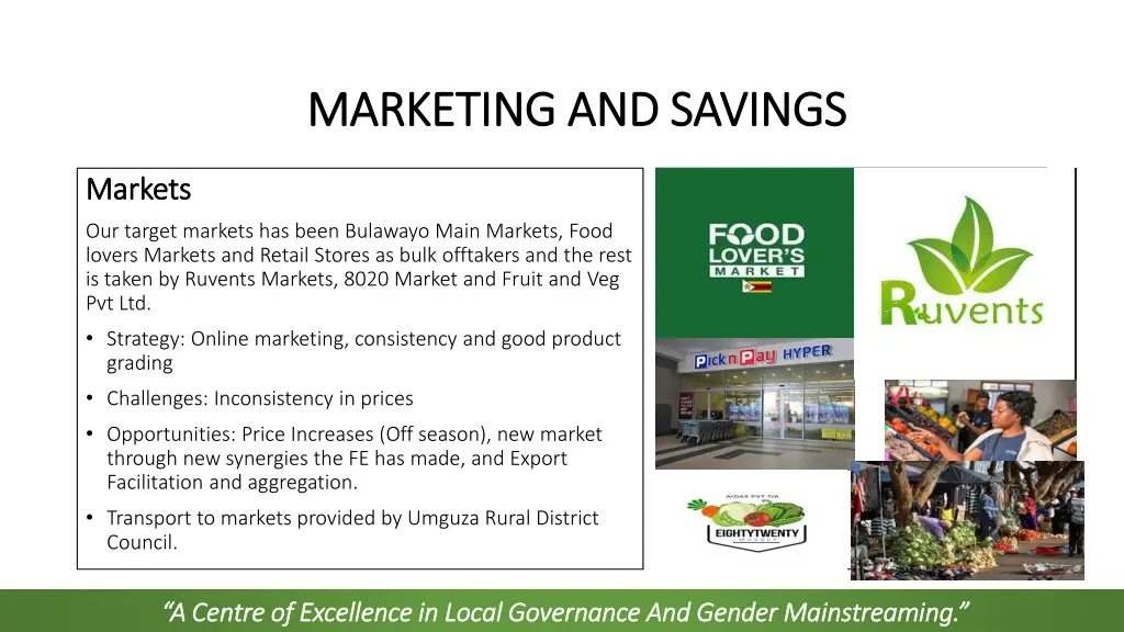 marketing and savings marketing and savings