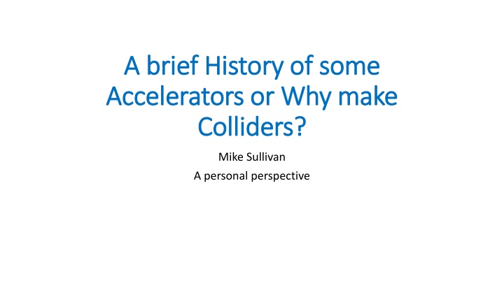 a brief history of some a brief history of some