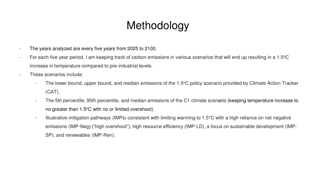methodology