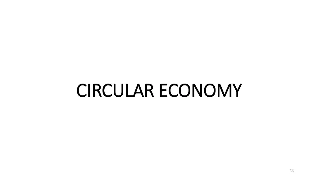 circular economy circular economy