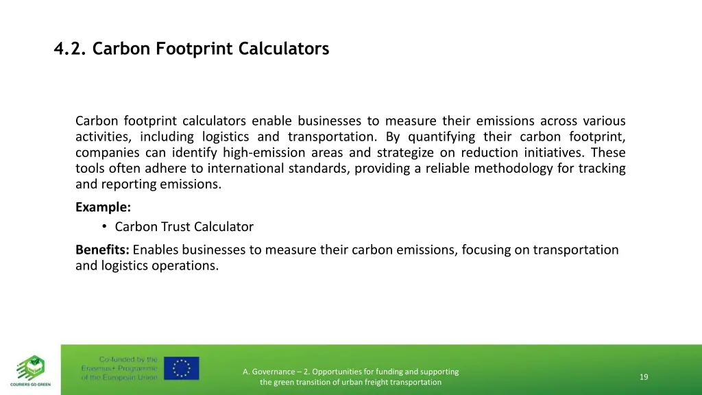4 2 carbon footprint calculators