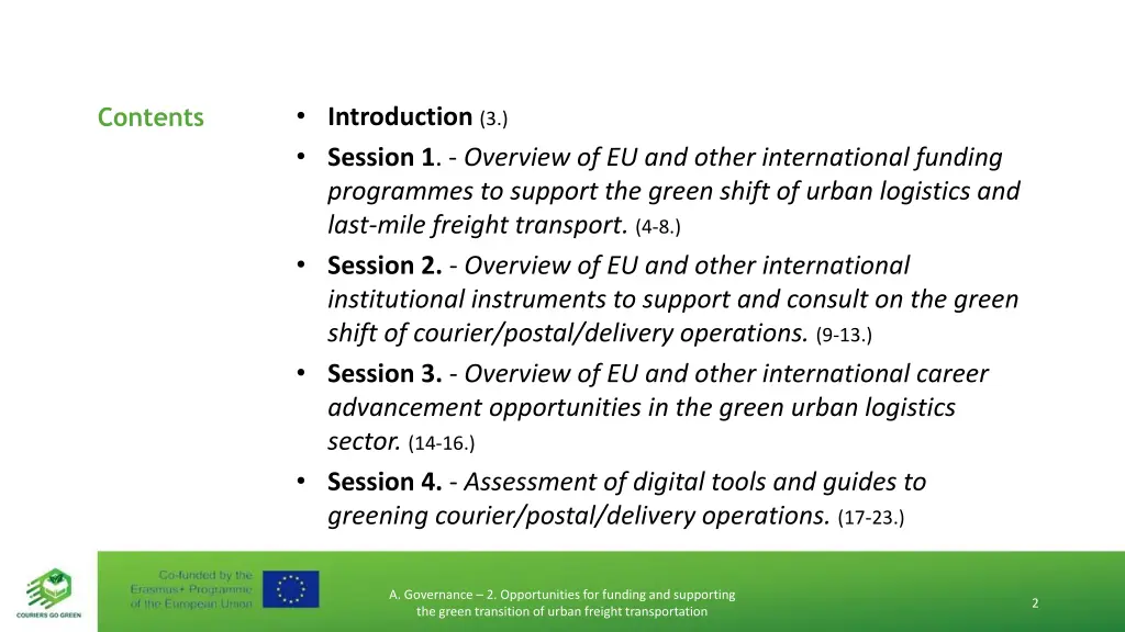 introduction 3 session 1 overview of eu and other