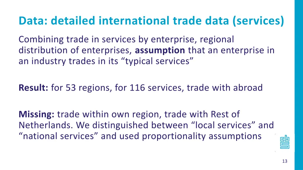 data detailed international trade data services