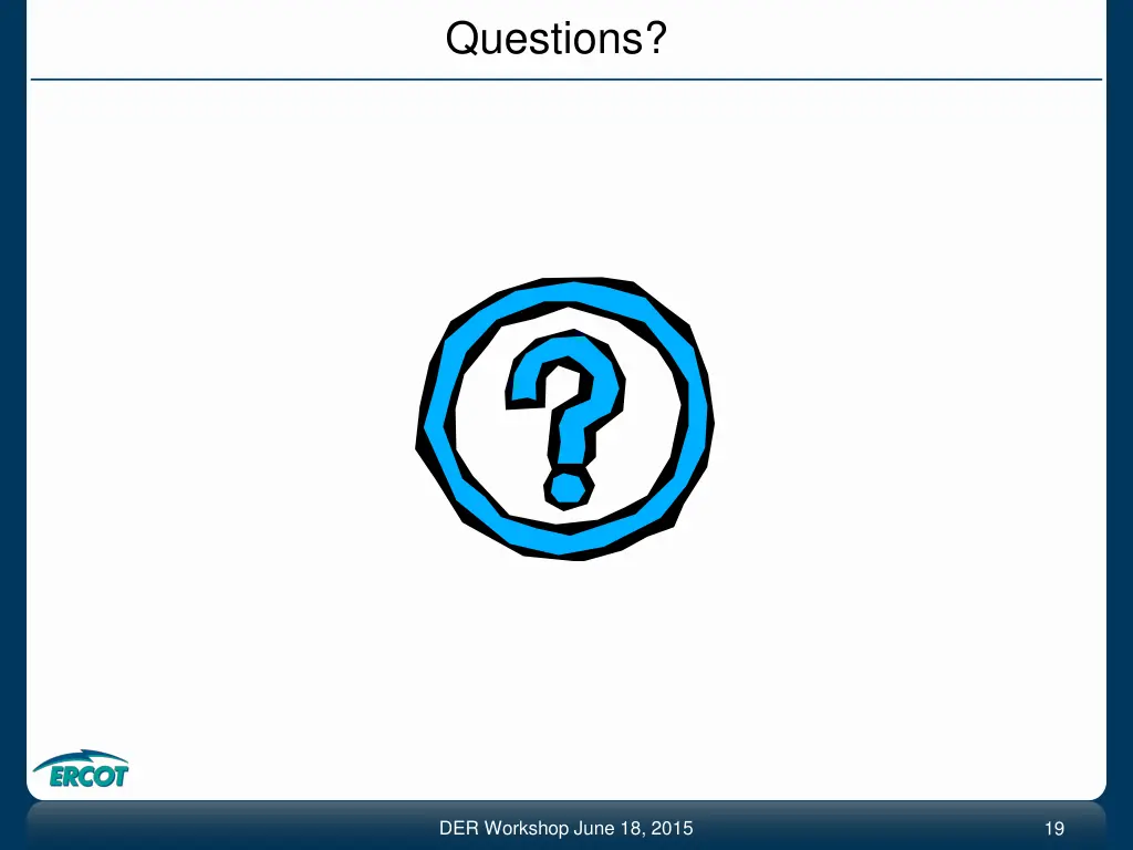 questions