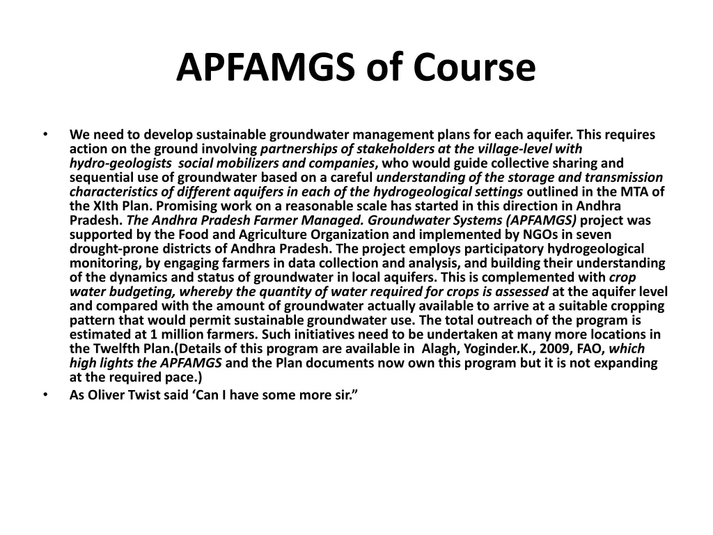 apfamgs of course