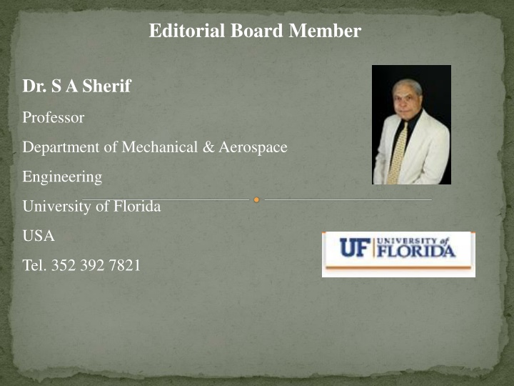 editorial board member