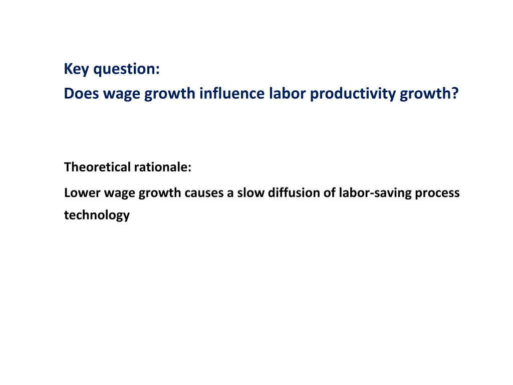 key question does wage growth influence labor