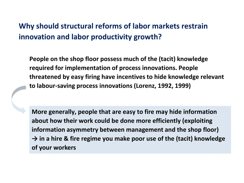 why should structural reforms of labor markets 2