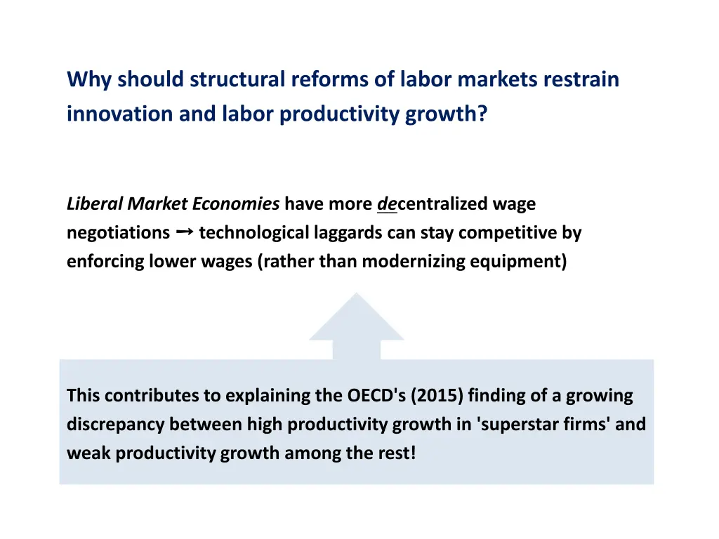 why should structural reforms of labor markets 3