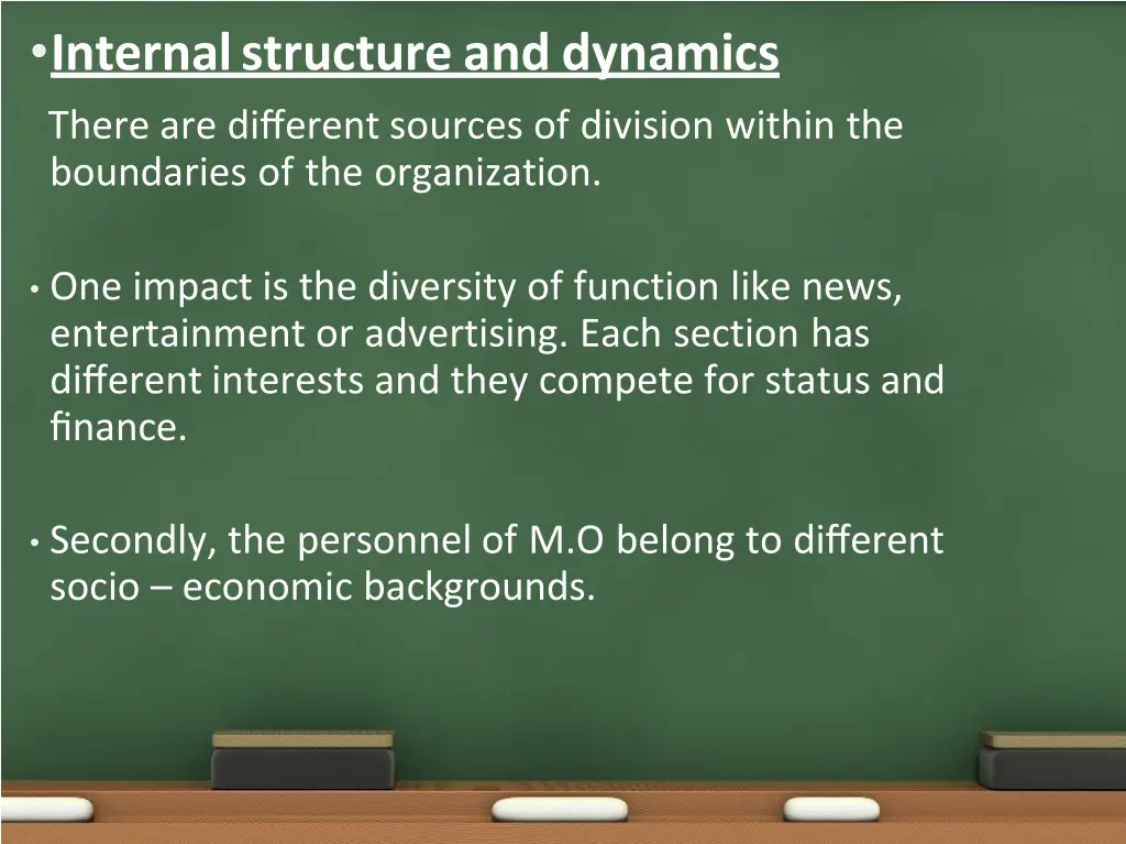 internal structure and dynamics