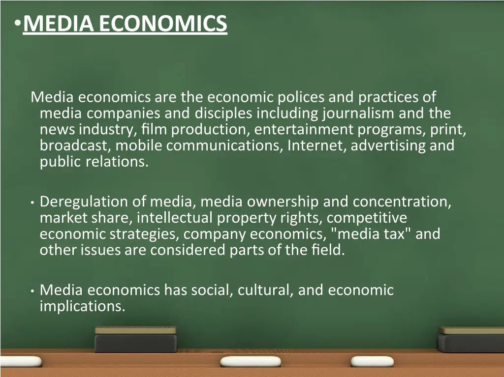 media economics