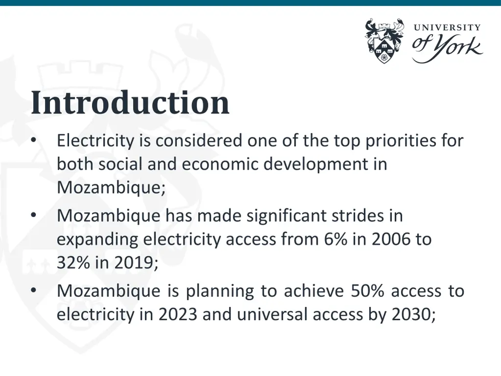 introduction electricity is considered