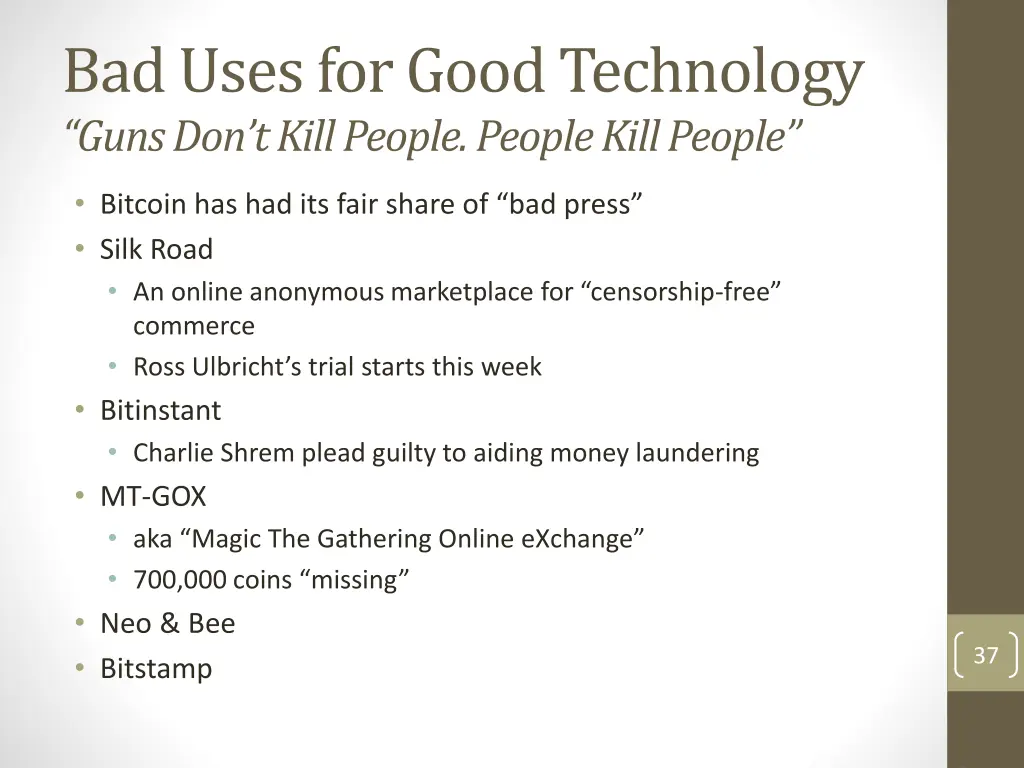 bad uses for good technology guns don t kill