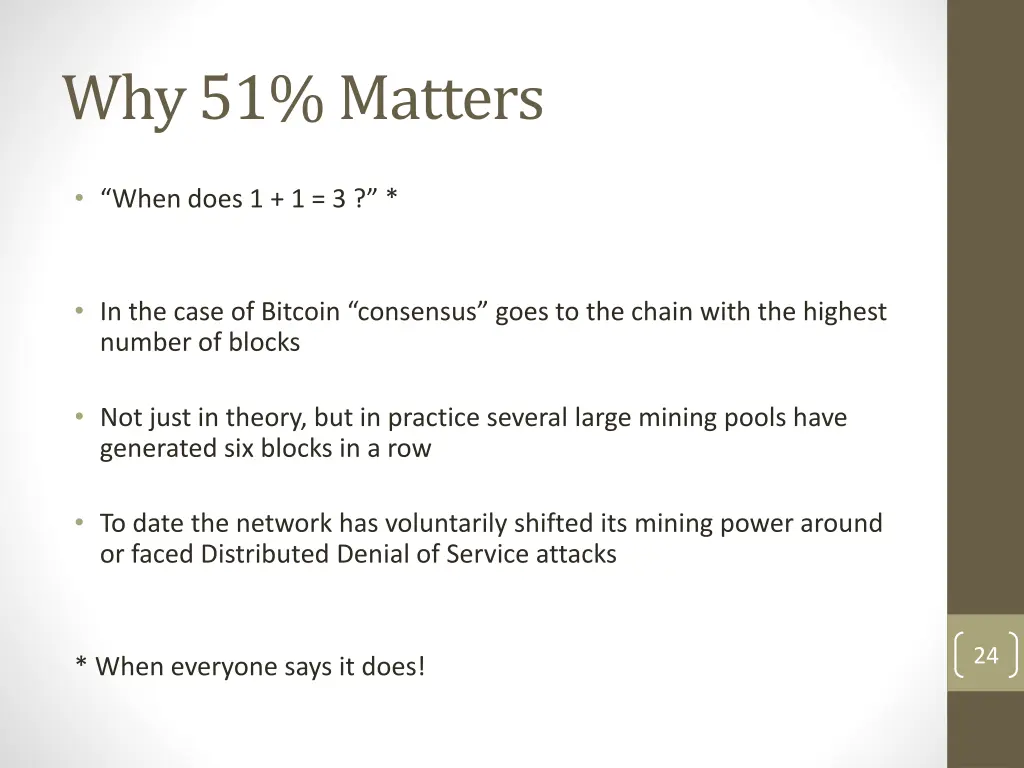 why 51 matters