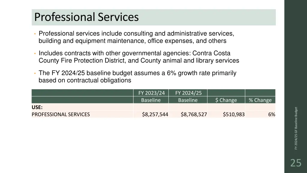 professional services