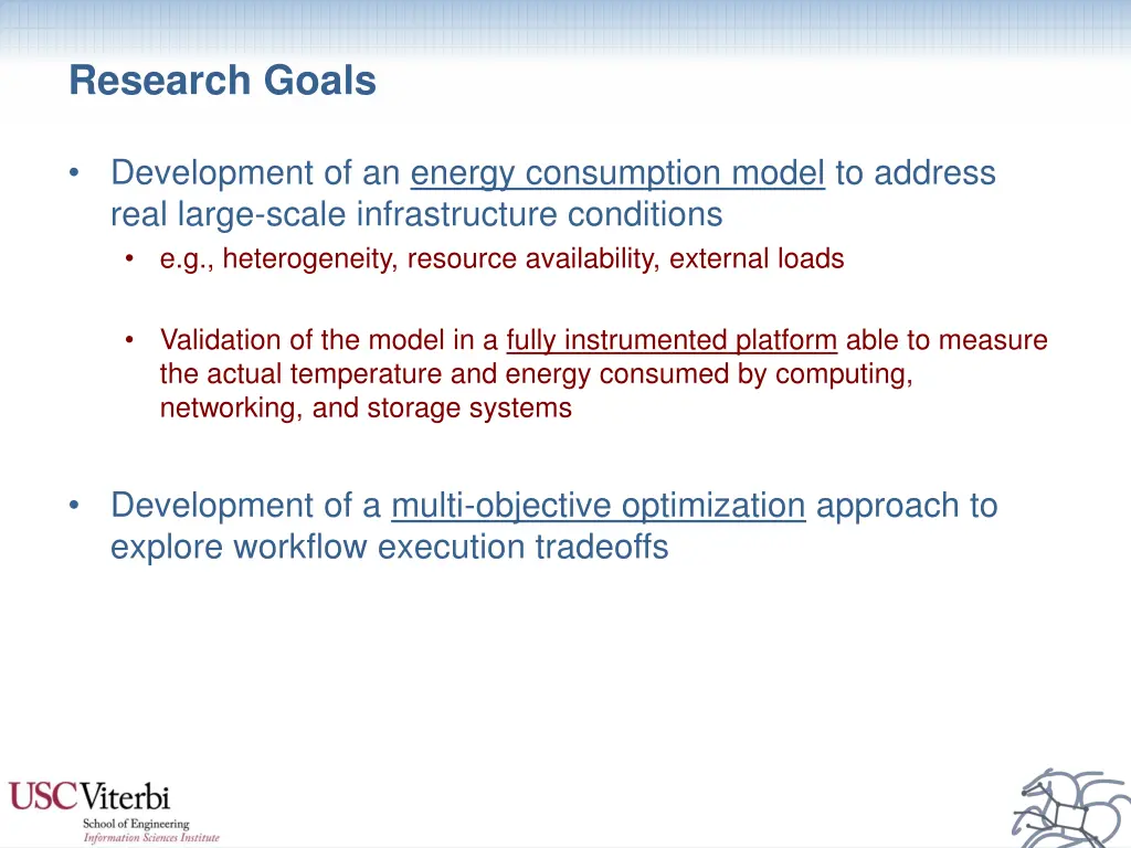 research goals