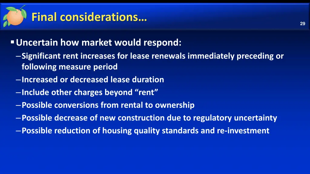 final considerations 1