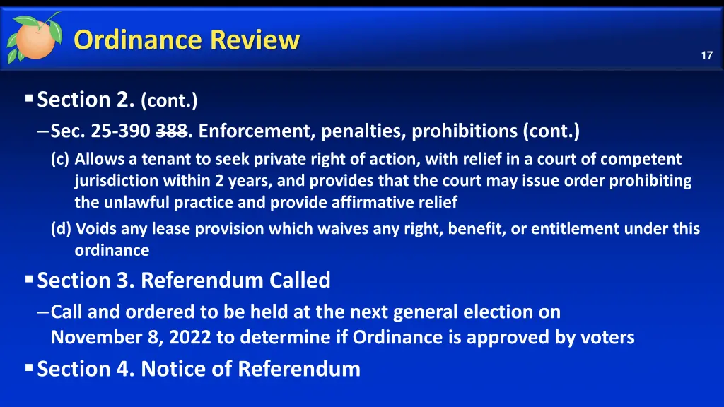 ordinance review 10