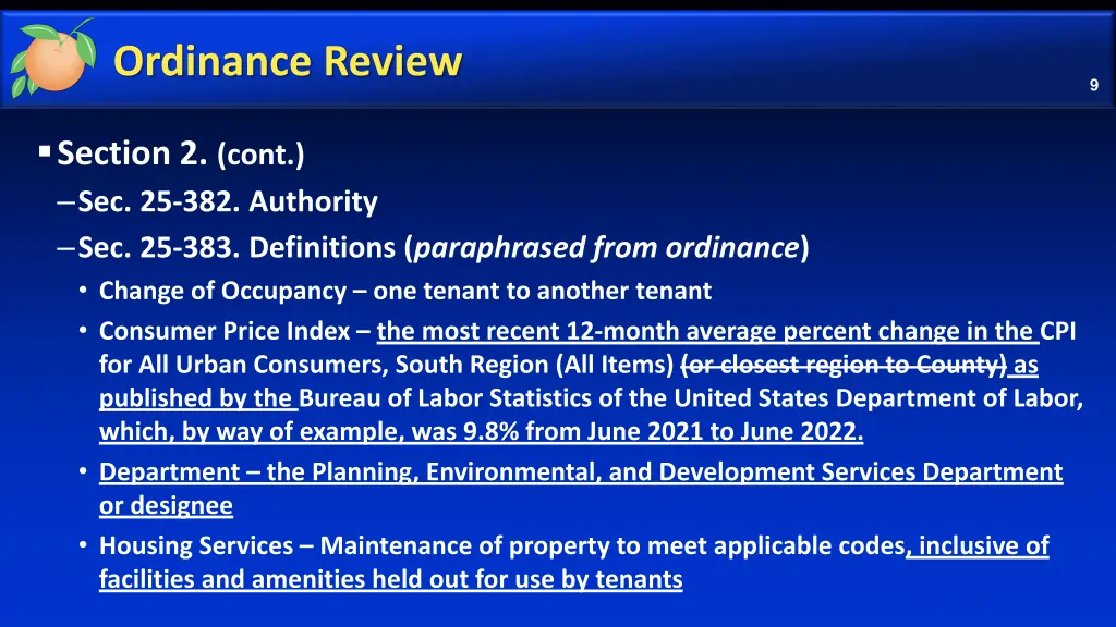 ordinance review 2
