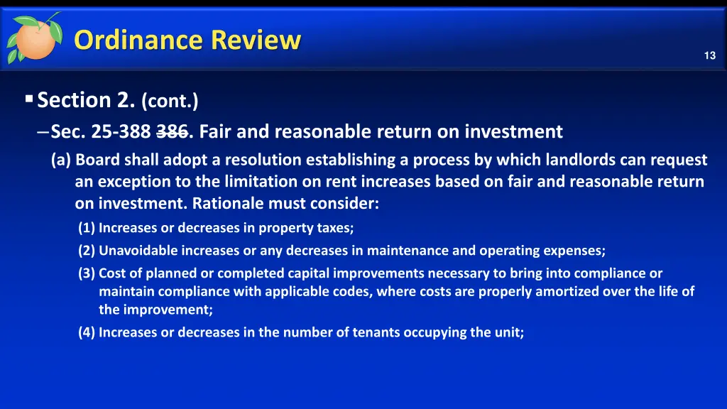 ordinance review 6