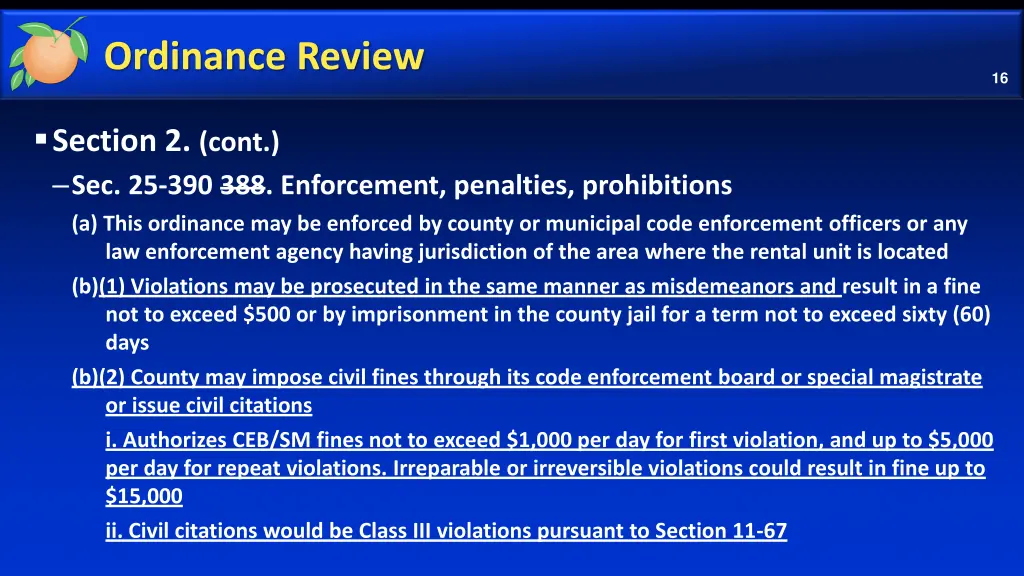 ordinance review 9
