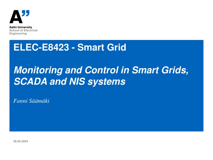 elec e8423 smart grid