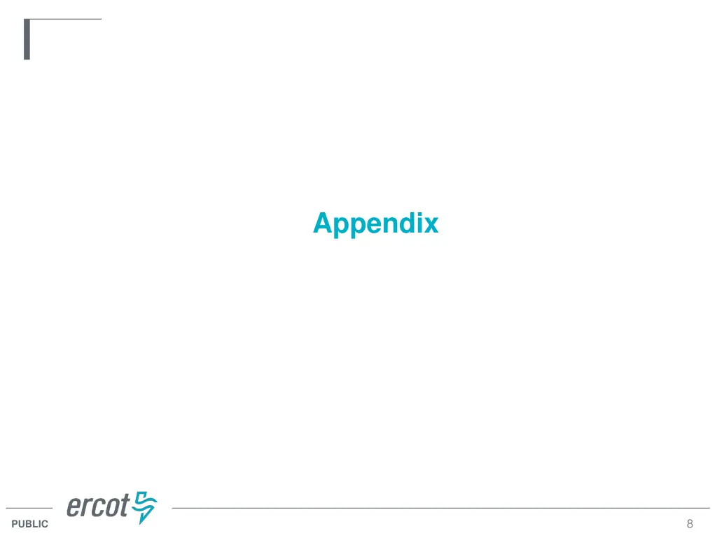 appendix