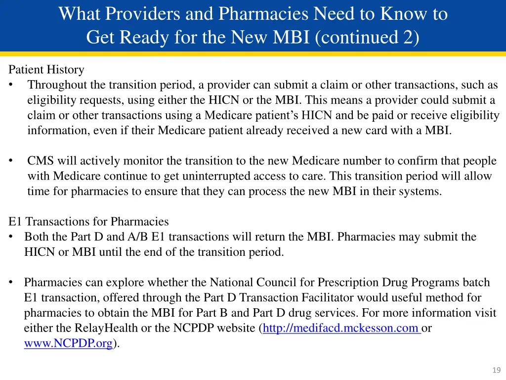 what providers and pharmacies need to know 2