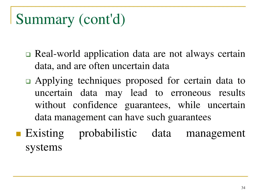 summary cont d 1